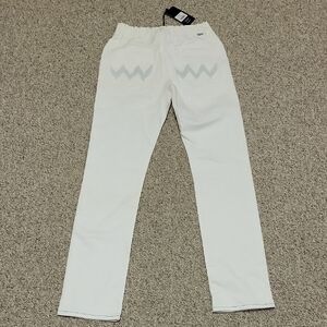 Five Four Club White Straight Slim Jeans Sz 29. New, Martel Men's